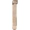 Ekena Millwork Traditional Arts and Crafts Smooth Bracket w/ Offset Brace, Douglas Fir, 5 1/2"W x 30"D x 36"H BKT0604X30X36TRA03SDF - alternate 3